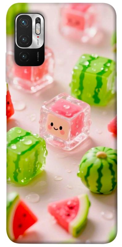 Чехол itsPrint Happy watermelon для Xiaomi Redmi Note 10 5G, еда, купить оптом с доставкой