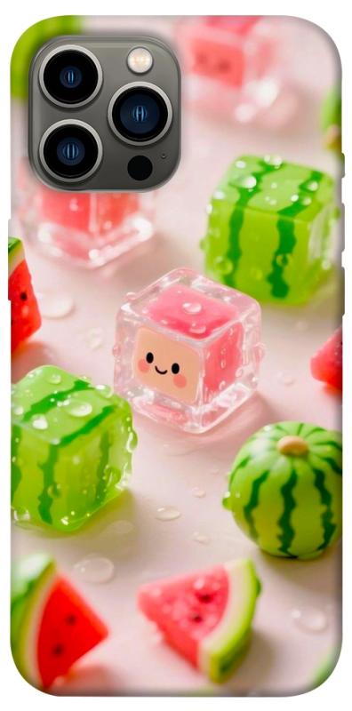 Чехол itsPrint Happy watermelon для Apple iPhone 13 Pro Max (6.7"), еда, купить оптом с доставкой