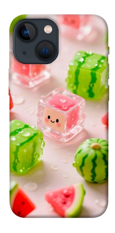 Чехол itsPrint Happy watermelon для Apple iPhone 13 mini (5.4"), еда, купить оптом с доставкой