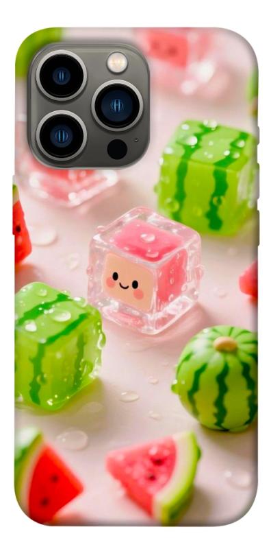 Чехол itsPrint Happy watermelon для Apple iPhone 13 Pro (6.1"), еда, купить оптом с доставкой