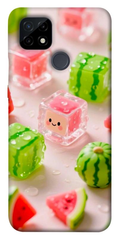 Чехол itsPrint Happy watermelon для Realme C21, еда, купить оптом с доставкой
