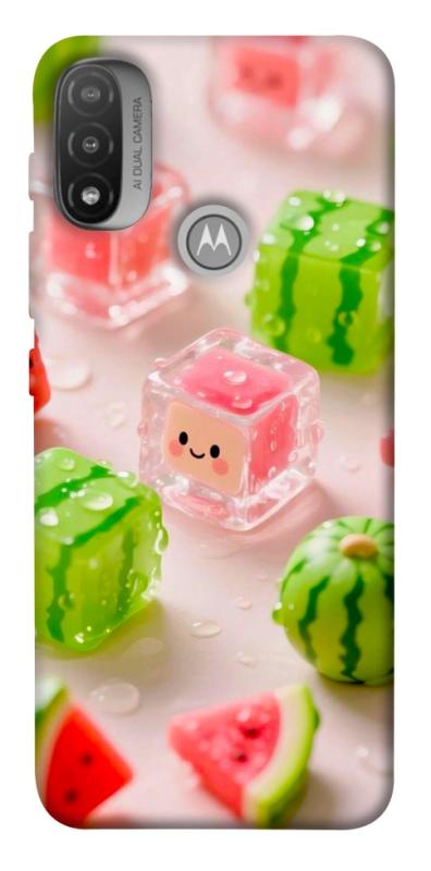 Чехол itsPrint Happy watermelon для Motorola Moto E20, еда, купить оптом с доставкой