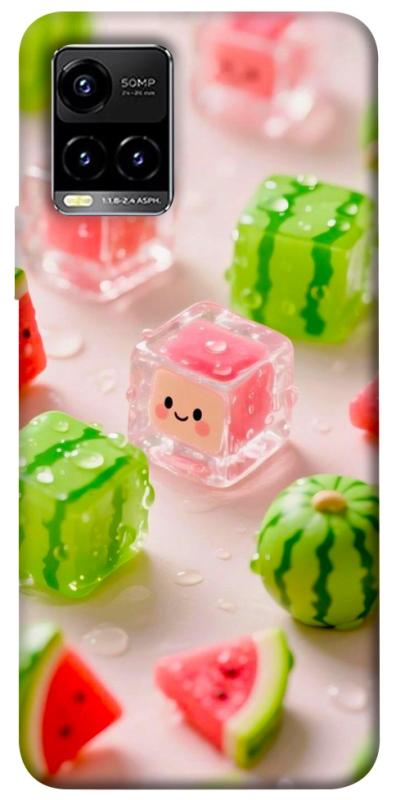 Чехол itsPrint Happy watermelon для Vivo Y21 / Y33s, еда, купить оптом с доставкой