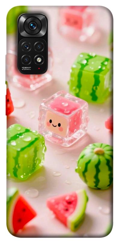 Чехол itsPrint Happy watermelon для Xiaomi Redmi Note 11 (Global) / Note 11S, еда, купить оптом с доставкой