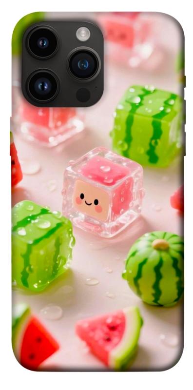 Чехол itsPrint Happy watermelon для Apple iPhone 14 Pro Max (6.7"), еда, купить оптом с доставкой