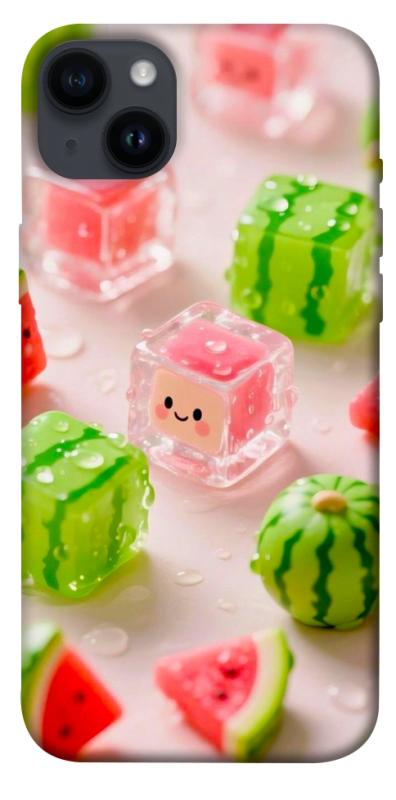 Чехол itsPrint Happy watermelon для Apple iPhone 14 Plus (6.7"), еда, купить оптом с доставкой