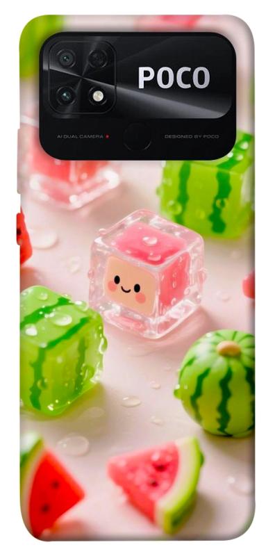 Чехол itsPrint Happy watermelon для Xiaomi Poco C40, еда, купить оптом с доставкой