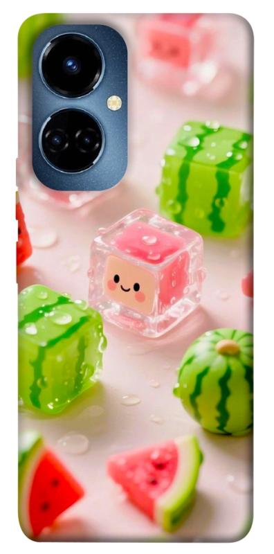 Чехол itsPrint Happy watermelon для TECNO Camon 19 (CI6n) / 19 Pro (CI8n), еда, купить оптом с доставкой