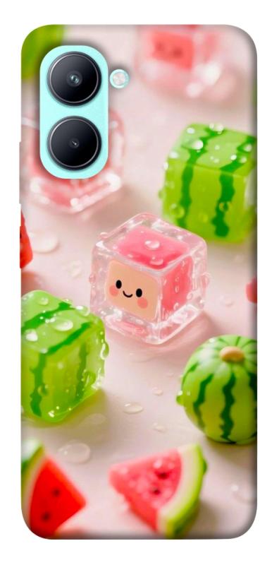 Чехол itsPrint Happy watermelon для Realme C33, еда, купить оптом с доставкой