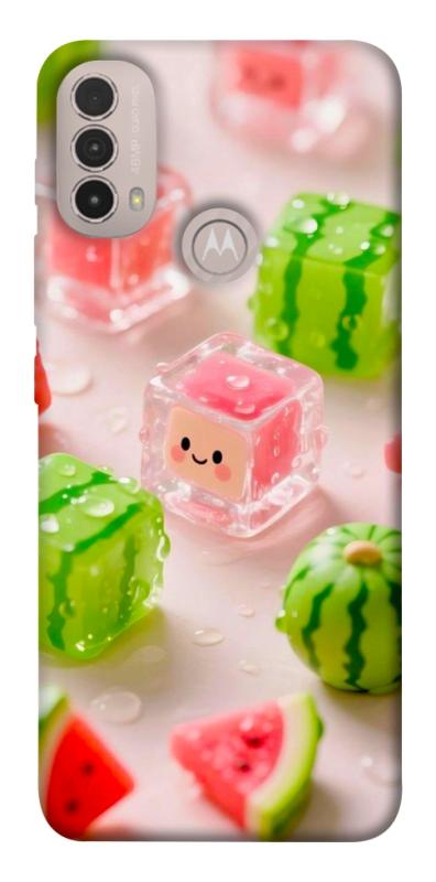 Чехол itsPrint Happy watermelon для Motorola Moto E40, еда, купить оптом с доставкой