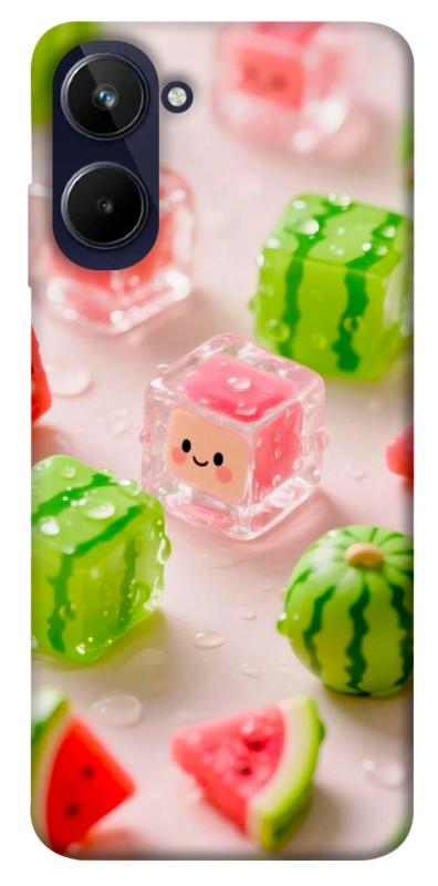 Чехол itsPrint Happy watermelon для Realme 10 4G, еда, купить оптом с доставкой