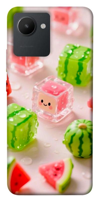 Чехол itsPrint Happy watermelon для Realme C30, еда, купить оптом с доставкой