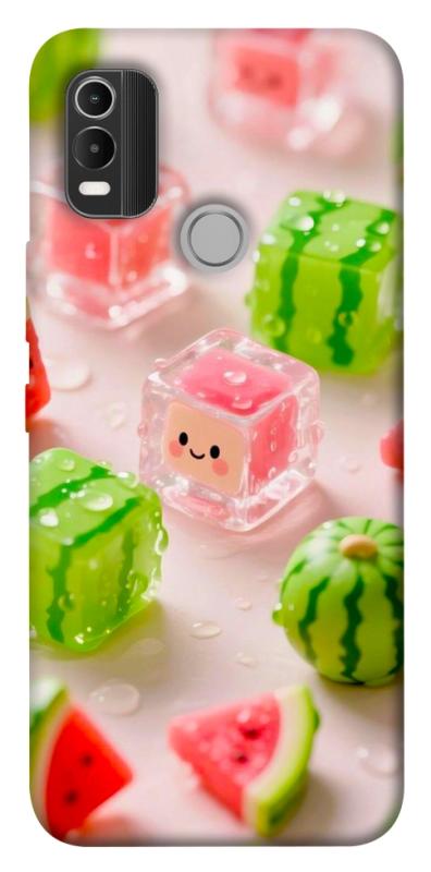 Чехол itsPrint Happy watermelon для Nokia C21 Plus, еда, купить оптом с доставкой