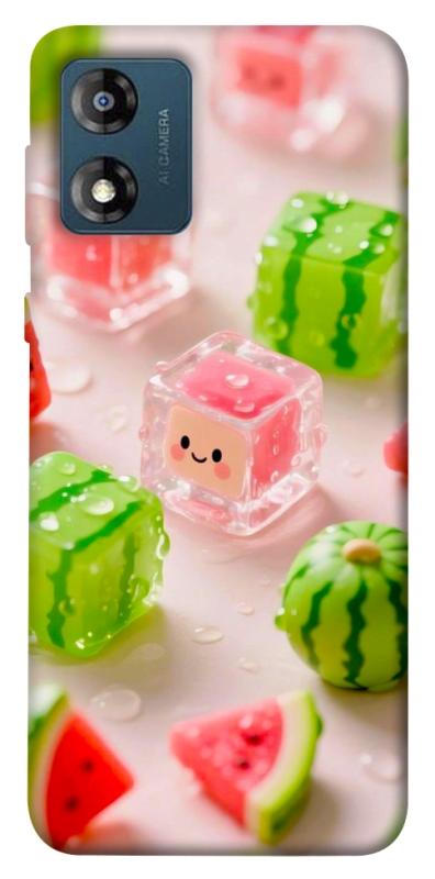 Чехол itsPrint Happy watermelon для Motorola Moto E13, еда, купить оптом с доставкой