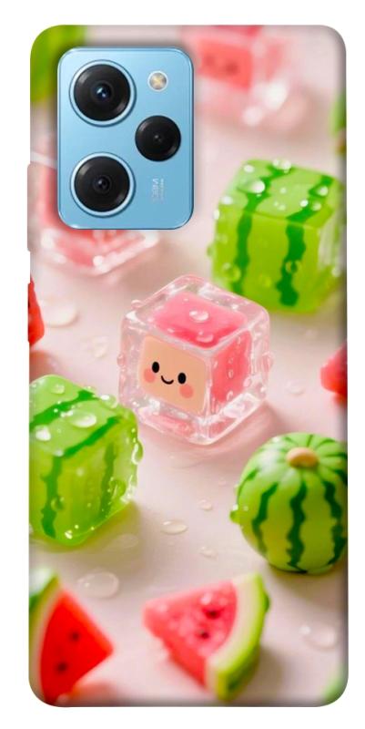 Чехол itsPrint Happy watermelon для Xiaomi Poco X5 Pro 5G, еда, купить оптом с доставкой