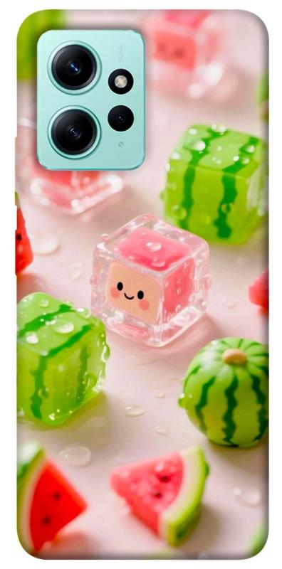 Чехол itsPrint Happy watermelon для Xiaomi Redmi Note 12 4G, еда, купить оптом с доставкой