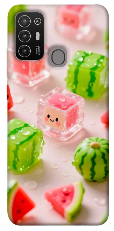 Чехол itsPrint Happy watermelon для ZTE Blade A52, еда, купить оптом с доставкой