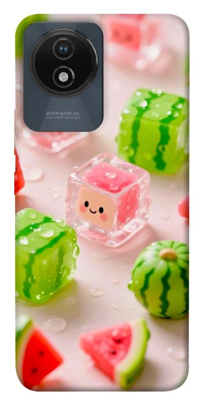 Чехол itsPrint Happy watermelon для Vivo Y02, еда, купить оптом с доставкой
