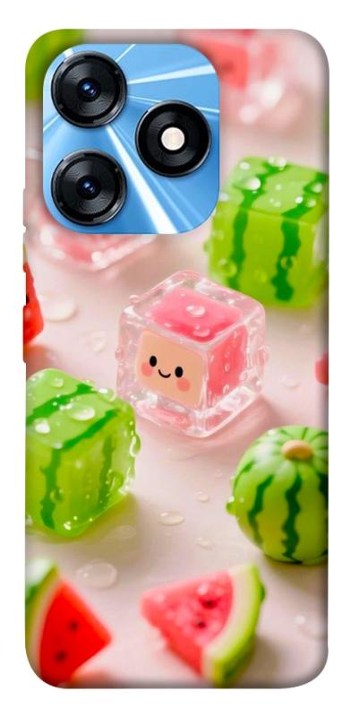Чехол itsPrint Happy watermelon для TECNO Spark 10 Pro, еда, купить оптом с доставкой