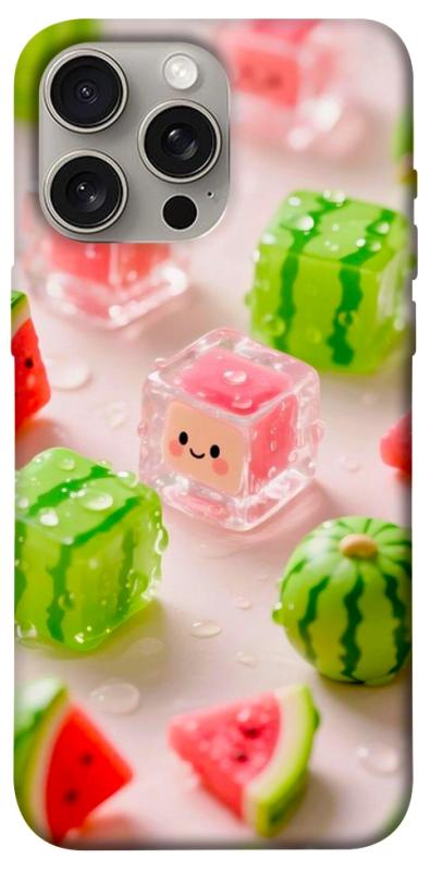 Чохол itsPrint Happy watermelon для Apple iPhone 15 Pro Max (6.7"), їжа, купити оптом з доставкою