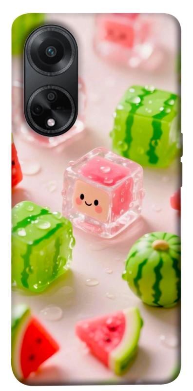 Чехол itsPrint Happy watermelon для Oppo A98, еда, купить оптом с доставкой
