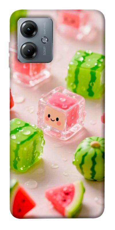 Чехол itsPrint Happy watermelon для Motorola Moto G14, еда, купить оптом с доставкой