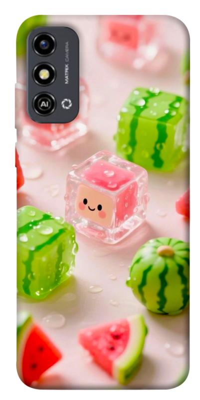 Чехол itsPrint Happy watermelon для ZTE Blade A53, еда, купить оптом с доставкой