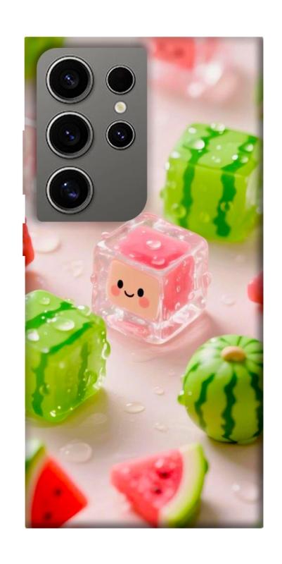 Чехол itsPrint Happy watermelon для Samsung Galaxy S24 Ultra, еда, купить оптом с доставкой