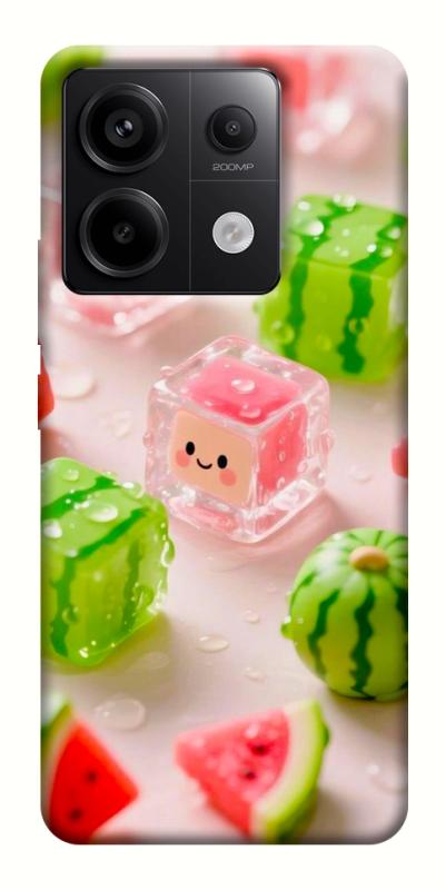 Чехол itsPrint Happy watermelon для Xiaomi Redmi Note 13 Pro 4G, еда, купить оптом с доставкой