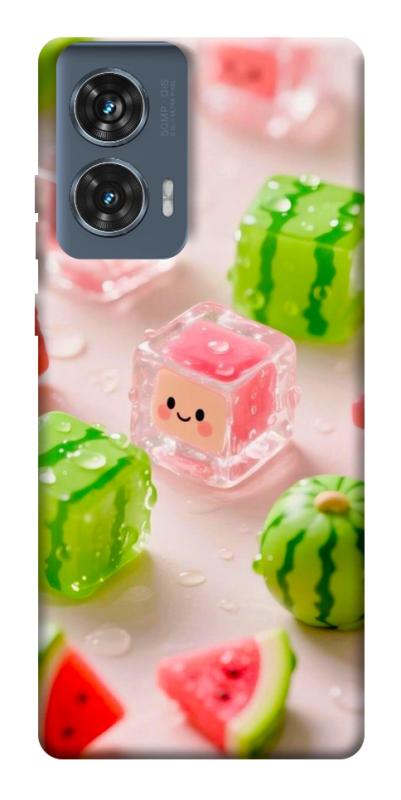 Чохол itsPrint Happy watermelon для Motorola Edge 50 Fusion, їжа, купити оптом з доставкою