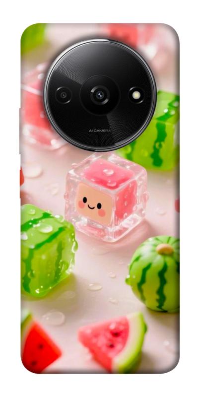 Чехол itsPrint Happy watermelon для Xiaomi Redmi A3, еда, купить оптом с доставкой