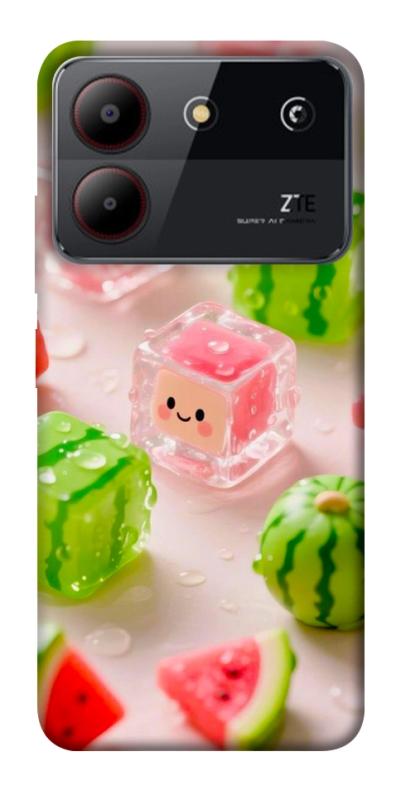 Чехол itsPrint Happy watermelon для ZTE Blade A54 4G, еда, купить оптом с доставкой