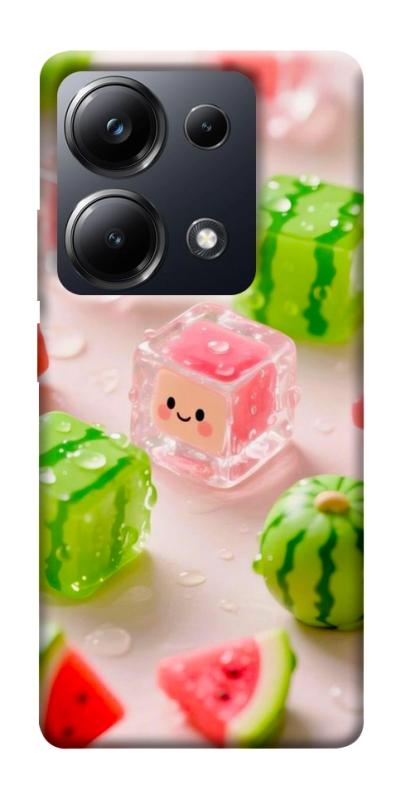 Чехол itsPrint Happy watermelon для Xiaomi Redmi 13 4G / Poco M6 4G, еда, купить оптом с доставкой