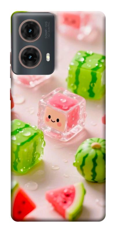 Чехол itsPrint Happy watermelon для Motorola Moto G85, еда, купить оптом с доставкой