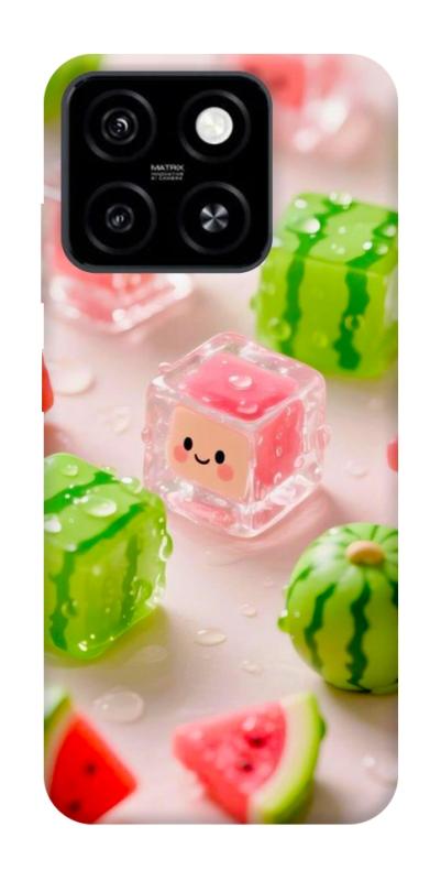Чехол itsPrint Happy watermelon для ZTE Blade A55 4G, еда, купить оптом с доставкой