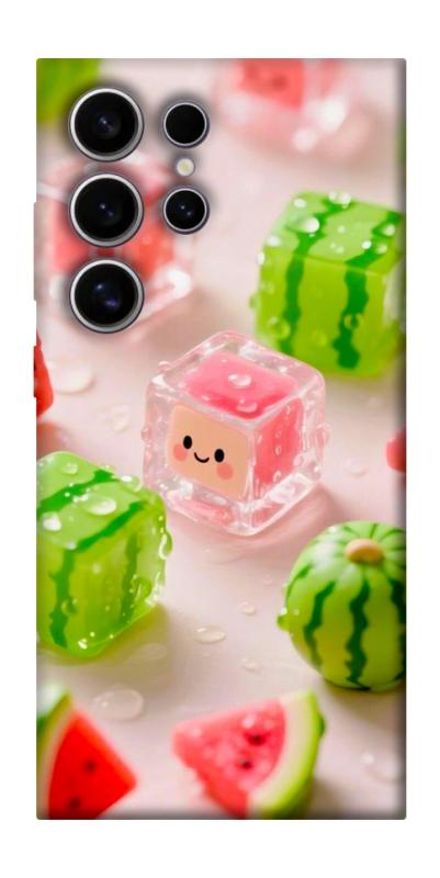 Чехол itsPrint Happy watermelon для Samsung Galaxy S25 Ultra, еда, купить оптом с доставкой