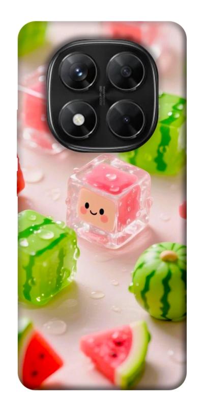 Чехол itsPrint Happy watermelon для Xiaomi Redmi Note 14 Pro 5G, еда, купить оптом с доставкой