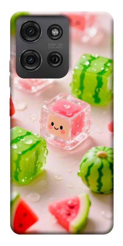 Чехол itsPrint Happy watermelon для Motorola Moto G75 5G, еда, купить оптом с доставкой