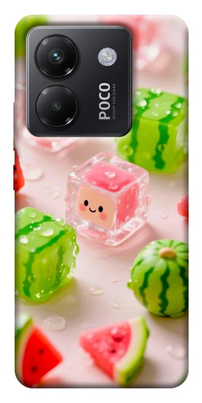 Чехол itsPrint Happy watermelon для Xiaomi Poco M7 Pro 5G, еда, купить оптом с доставкой