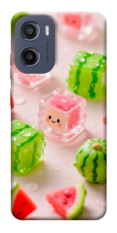 Чехол itsPrint Happy watermelon для Motorola Moto G05, еда, купить оптом с доставкой
