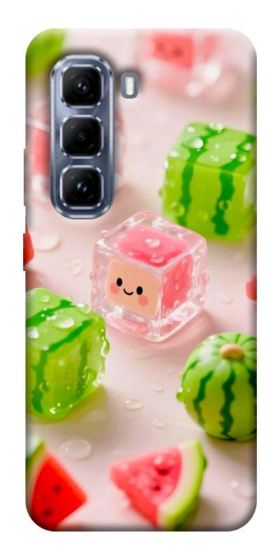 Чохол itsPrint Happy watermelon для Infinix Hot 50 Pro, їжа, купити оптом з доставкою