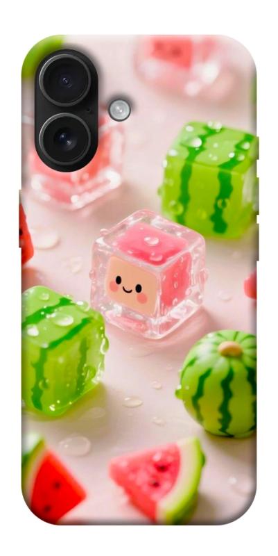 Чехол itsPrint Happy watermelon для Apple iPhone 17 (6.3"), еда, купить оптом с доставкой