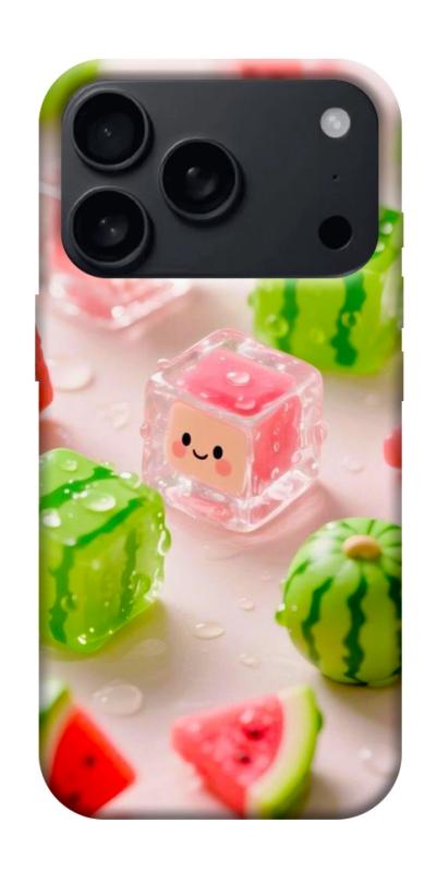 Чехол itsPrint Happy watermelon для Apple iPhone 17 Pro (6.3"), еда, купить оптом с доставкой