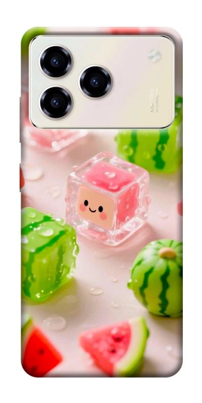 Чехол itsPrint Happy watermelon для ZTE Blade A76, еда, купить оптом с доставкой