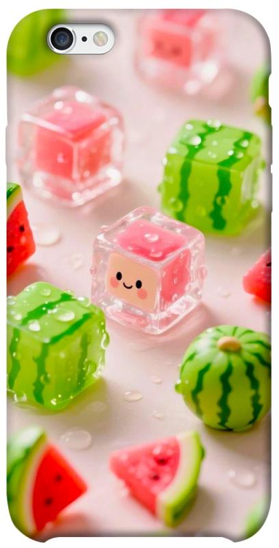 Чехол itsPrint Happy watermelon для Apple iPhone 6/6s (4.7"), еда, купить оптом с доставкой
