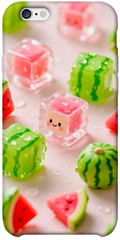 Чехол itsPrint Happy watermelon для Apple iPhone 6/6s plus (5.5"), еда, купить оптом с доставкой