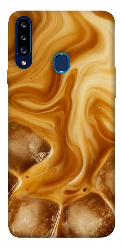 Чехол itsPrint Ice coffee для Samsung Galaxy A20s, еда, купить оптом с доставкой