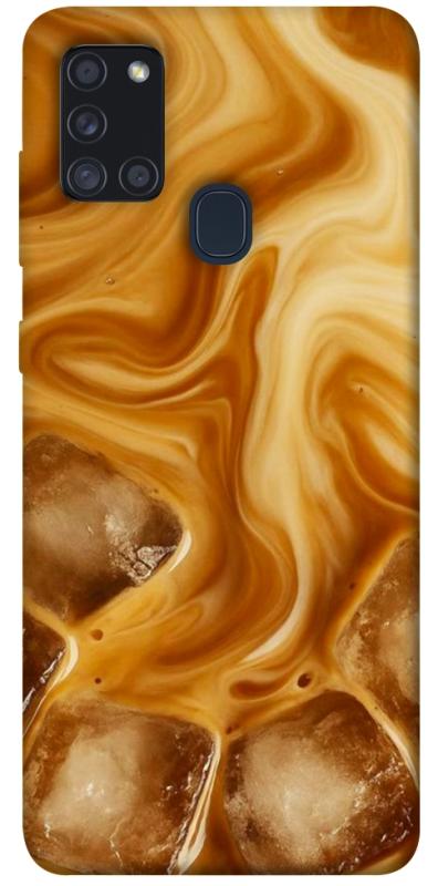 Чехол itsPrint Ice coffee для Samsung Galaxy A21s, еда, купить оптом с доставкой