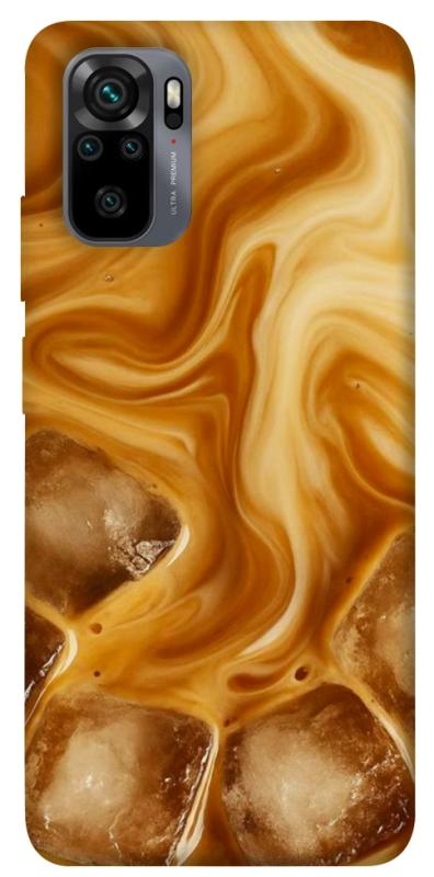 Чехол itsPrint Ice coffee для Xiaomi Redmi Note 10 / Note 10s, еда, купить оптом с доставкой