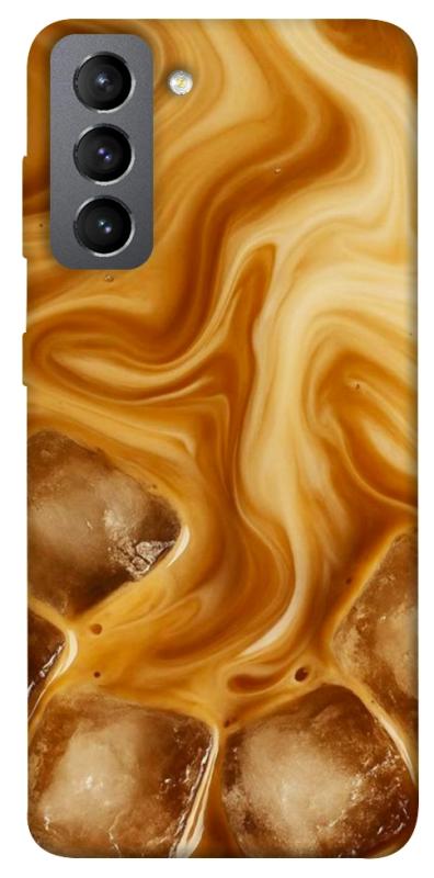 Чехол itsPrint Ice coffee для Samsung Galaxy S21 FE, еда, купить оптом с доставкой